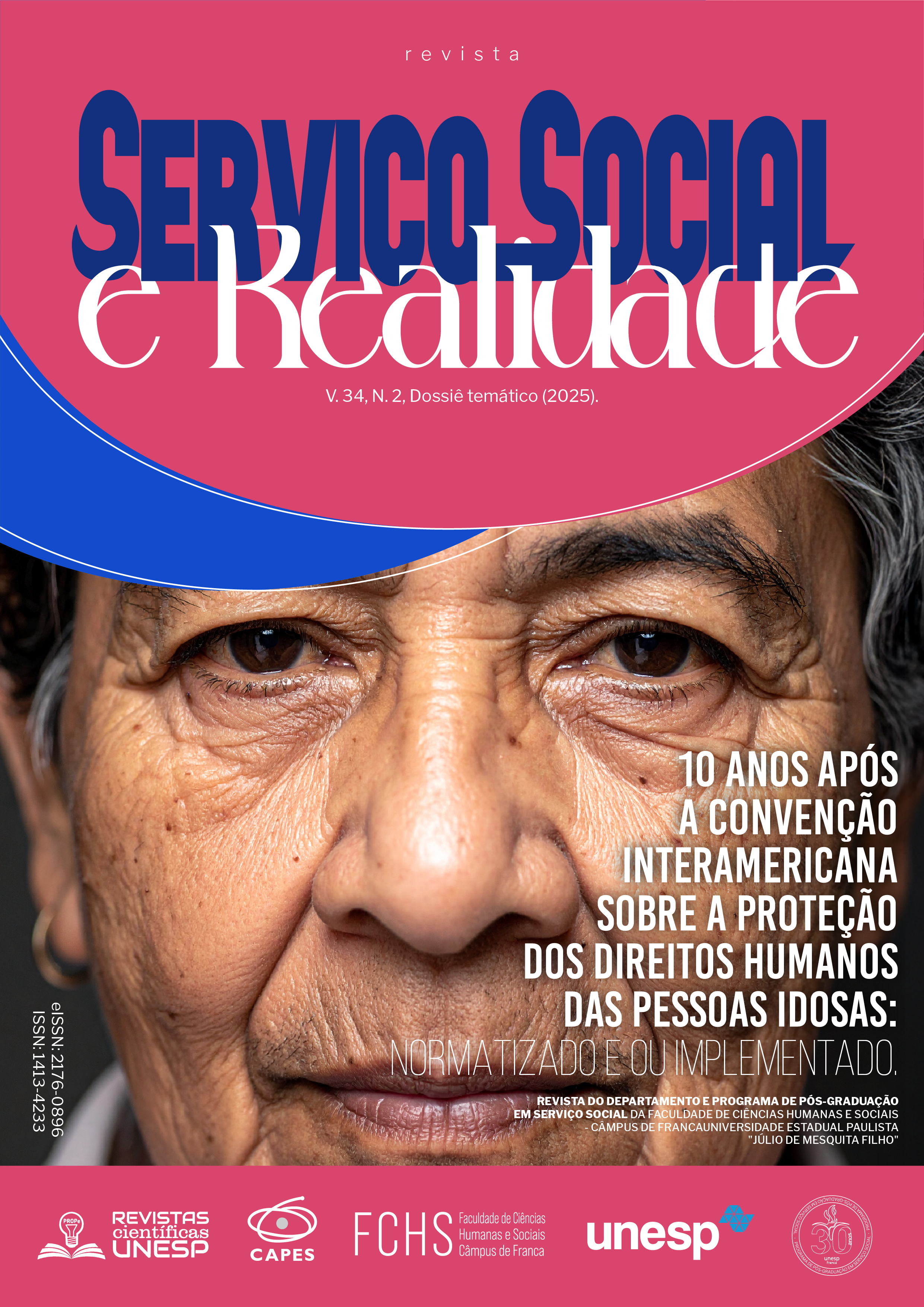 					Visualizar v. 34 n. 2 (2025): DOSSIÊ: 10 anos após a Convenção Interamericana sobre a proteção dos direitos humanos das pessoas idosas: normatizado e ou implementado?
				